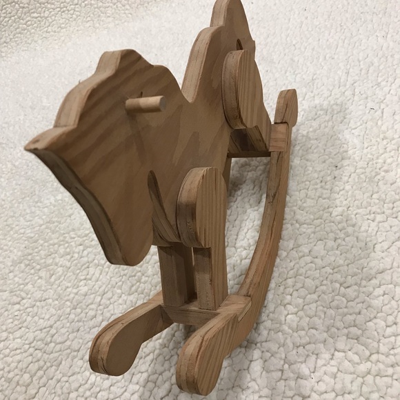 Handmade Wooden Rocking Horse
Not Stained - can be stained painted or decorated - Picture 8 of 11